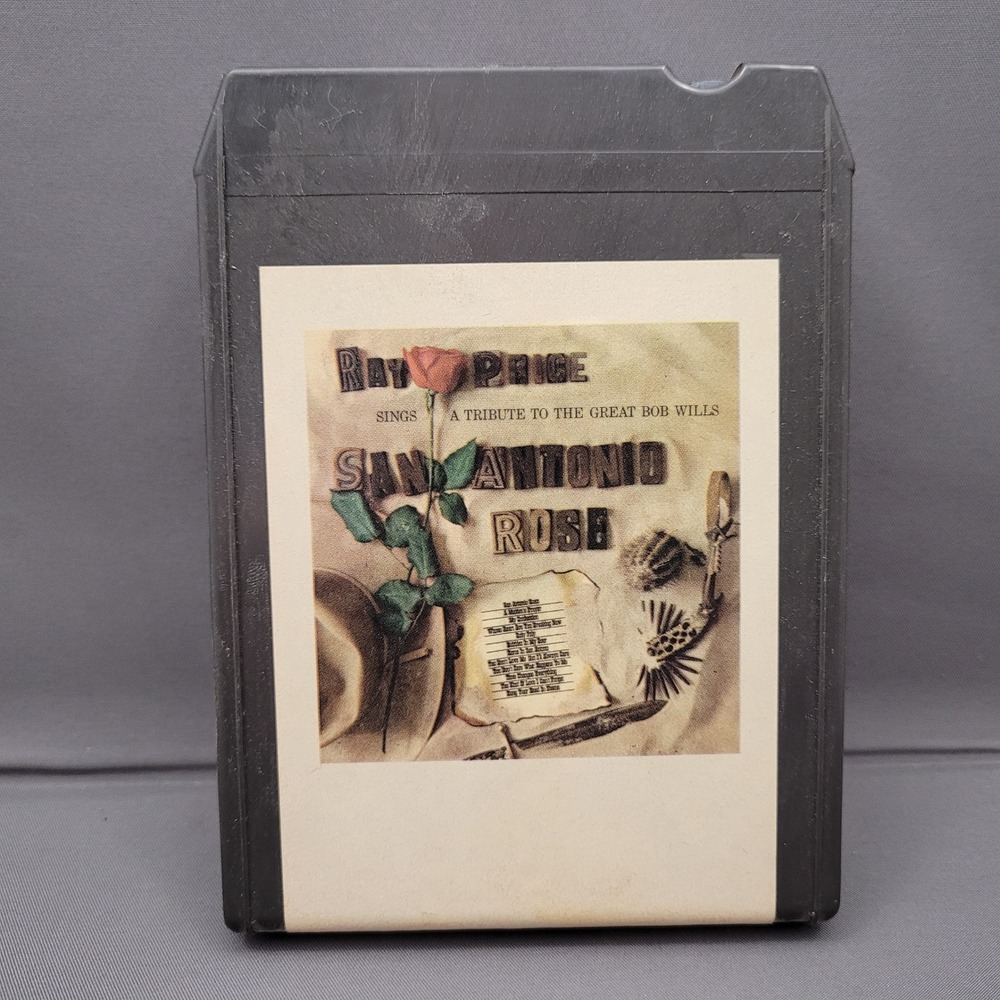San Antonio Rose‎ - Ray Price (8-Track Tape, 1965) LEA 10021 Columbia Country